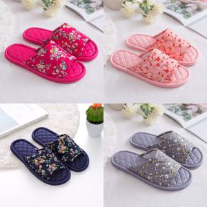 편안한 천실내화 면슬리퍼 거실 실내화 어린이집 유치원 교사 슬리퍼 퀼트 실내용 사무실