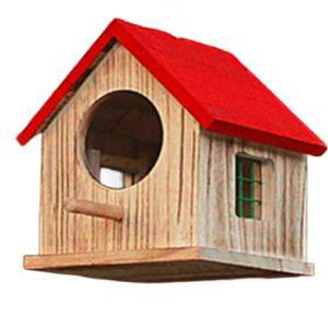 나무 새집 야외 원목 아님 정원 우드 새장 중간 화단 케이지 파티션 모이통 빈티지