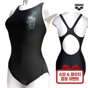ARENA 아레나 여자 실내 원피스 수영복 A4SL1LD01 수모 파우치 증정