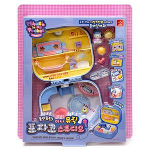 오로라월드-산리오캐릭터즈 포켓룸 둠칫둠칫 미니 뮤직 포차코 스튜디오