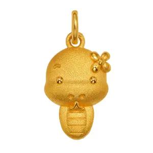 [한국금다이아몬드] 순금 펜던트 24K 금 12지신 뱀 1.875g 생일선물