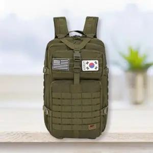 전술백팩 20대 남성 미니 여행용 데일리 캠핑 백팩-WDA9D9B