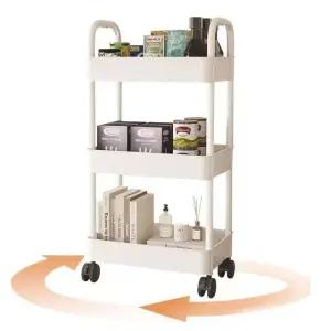 GDM 3단 바퀴 이동식 선반 사이드 (WFHPJKR)
