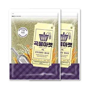 [더프레시]곡물마켓 국내산 차조 차좁쌀 1kg x 2