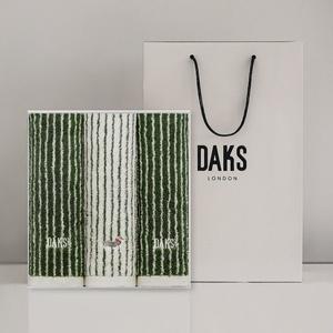 [닥스](강남점)[닥스타올]코마40수 스트라이프선염 3매세트