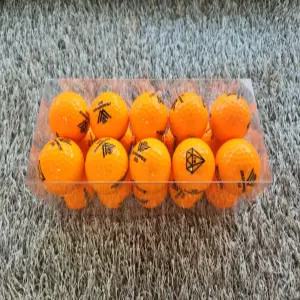 골프공 다이아윙스 M3 장타 비거리 고반발 볼 유광오렌지 20구 (투명케이스...