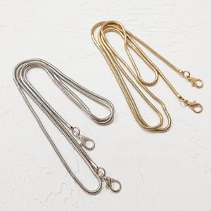 스네이크 체인 스트랩 스마트폰 액세서리 색상 기타 스네이크 체인 얇은 긴 두 개의 버클 카메라 가방 여성