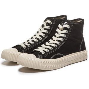 [엑셀시오르]정품 볼트하이 카본 블랙 캔버스 스니커즈 남녀공용