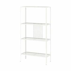 [마켓비]이케아 BAGGEBO 바게보 선반유닛 60x25x116cm/철제선반/4단선반/틈새수납장