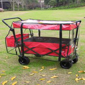 투명 웨건커버 캠핑 웨건 바람막이 1개 덮개 벌레방지