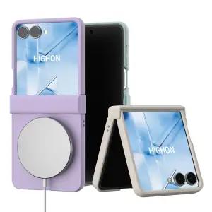 하이온 갤럭시 Z플립7 케이스 P러버 힌지보호 맥세이프 호환 슬림 하드