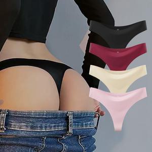 여자 심리스 티팬티 여성 노라인 레깅스 무봉제 팬티 빅사이즈