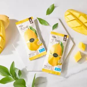[자연원] 무가당 아이스 망고바 40개(총 8팩)