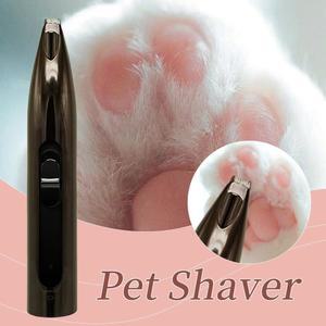 반려동물 털깎이 충전식 발톱 트리머 휴대용 클리퍼 발톱 강아지 저소음 무선 강아지 갈이 애완동물 트리머