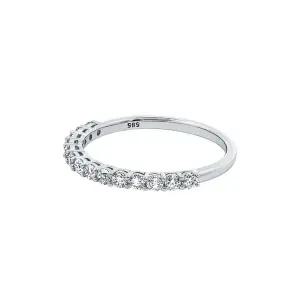 [롯데백화점]어니스트서울 [어니스트서울] 14K 랩다이아몬드 2mm 하프이터니티 밴드