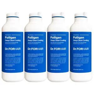 닥터포헤어 폴리젠 딥 클린 쿨링 샴푸 500ml 4개 / 써클