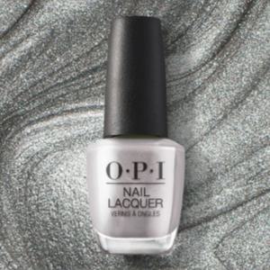 OPI 펄 매니큐어 네일 락커 쉬머 실버 메탈릭 F024