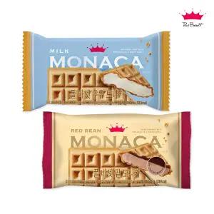 폴바셋 모나카 아이스크림 총 21개(우유 15개+팥 6개)