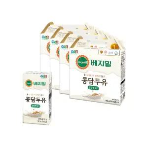 베지밀 콩담두유 설탕무첨가 190ml 64팩