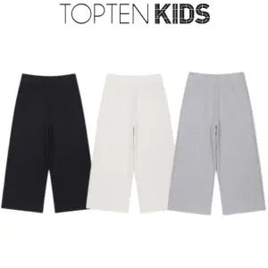 [탑텐키즈](신세계 사우스시티)25년 FW 여아) 립 와이드 팬츠 MKF3PT2201