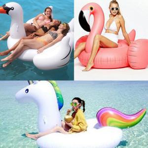 라이프가드 LIFEGUARD 백조튜브 유니콘튜브 플라밍고 흑조 펠리칸  대형튜브 여름수영장 애니멀 라이딩 모