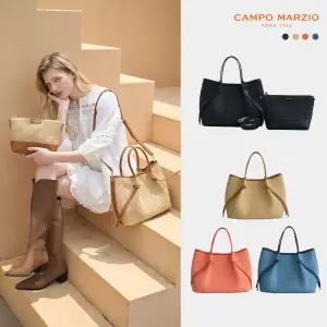 [데이터방송] [CAMPO MARZIO] 캄포마르지오 라피나백+ 파우치+ 롱스트랩