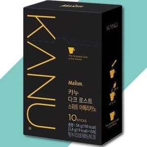 맥심 카누 다크로스트 스위트 아메리카노 10T 맥심 카누 다크로스트 스위트