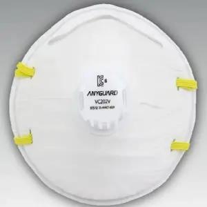 애니가드 방진마스크 밸브형 2급 VC202V 안전 마스크