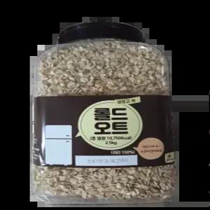 냉장고 쏙 롤드 오트 2.5kg, 1개