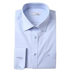 [대구백화점] [듀퐁셔츠]스트레치 소재  블루 일반핏 셔츠(SE5FM12LS903SBU)