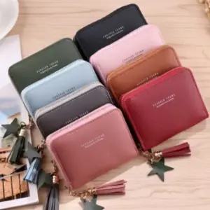 여자 중 고등 학생 소형 지퍼 교통 카드 동전 지갑 카드지갑케이스 여대생지갑여성지갑