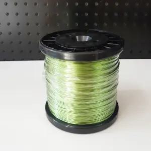 (연두색) 공예 철사 두께 1.2mm 길이 165M/와이어/화분/액자/원예용/공작용/철사링/롤철사/와이어줄/걸이