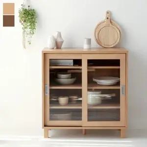 마켓비 숄리드 슬라이딩 2문 수납장 CHM8380A