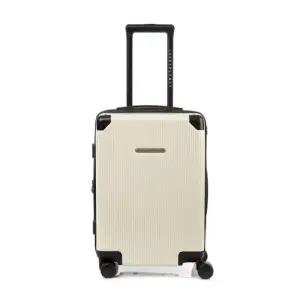 [무케] 럭키플래닛_메르씨 캐리어 21인치 아이보리 여행 심플 PC소재 기내용 내구성