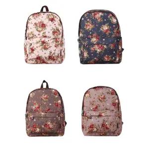 [LFJ4961R_58]플라워패턴 등에매는가방 등산보조백팩