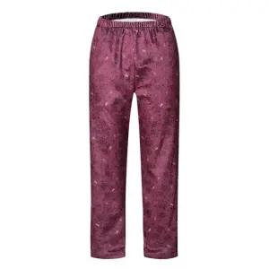 BYC 여성 편한 극세사 잠옷 바지 9부 스판 파자마 홈웨어