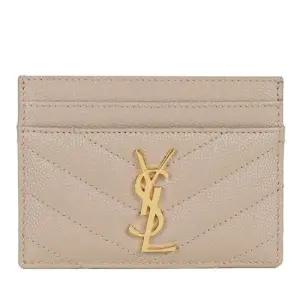 25FW 여성 카산드라 마틀라세 카드지갑 베이지 423291 BOW01 2721