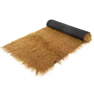 인조 볏짚 지붕 초가지붕 담벼락 잔디 처마 원두막 초가