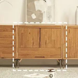 [히트가구] G453 참죽 원목 서랍 수납장 700 (착불)