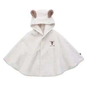 [그린베베] 영유아 겨울용 밤비 보아퍼 후드 망토/아기옷/겨울외출복/아기점퍼/바람막이/패딩/KC인증/국내생산