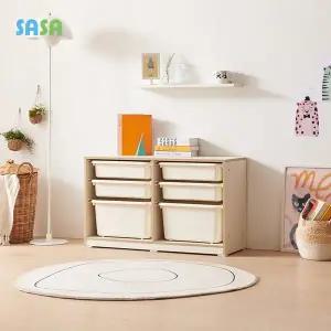 [SASA]사사가구 데이스타 모듈 수납 560 바구니장(대)