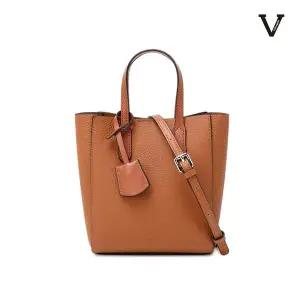 [발렌폴로]4컬러 소가죽 토트백겸 미니 크로스백 TVA8063