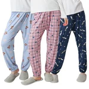 핑크존 피치기모 파자마 잠옷바지 E5 여성용