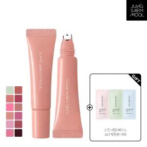 정샘물 립프레션 메탈 세럼 글로스 12Color (+ 스킨세팅 베이스 1ml*3)