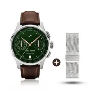 AV86 스코브 안데르센 시계 가죽 1934 GN 그린