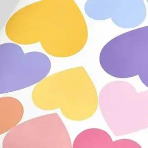 기방소품 어린이 벽지 벽 장식 하트 방꾸미기 스티커 벽장식 아기방용품 아기방소품 어린이벽지