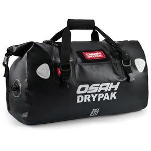 [미국배송] OSAH DRYPAK 방수 더플백 - 넓은 수납 공간을 갖춘 오토바이 드라이백 테일백 캠핑 카약 낚시 및 여행을 위한 외부 메시 지퍼 포켓이 있는 수하물