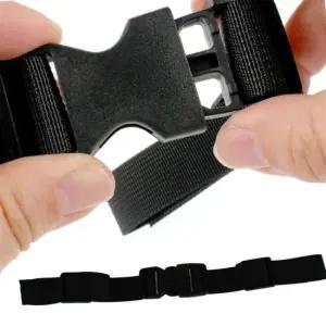 양반향버클 깔끔한블랙 백팩앞끈 백팩 가방끈 가슴끈 고정 스트랩 체스트벨트