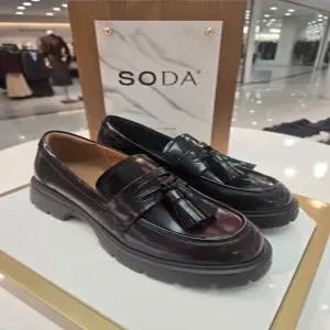 [소다]여성구두 테슬장식 청키로퍼 FRF503 4CM_CA