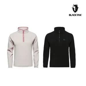 [블랙야크]여성 데일리 기모 집업티 데일리로 착용하기 좋은 약기모 여성용 집업티셔츠 1BYTSW4516